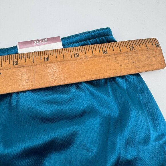 Vintage 90's Lane Bryant Intimat Shiny Satin High Leg Brief bikini Panty glossy - Picture 8 of 16